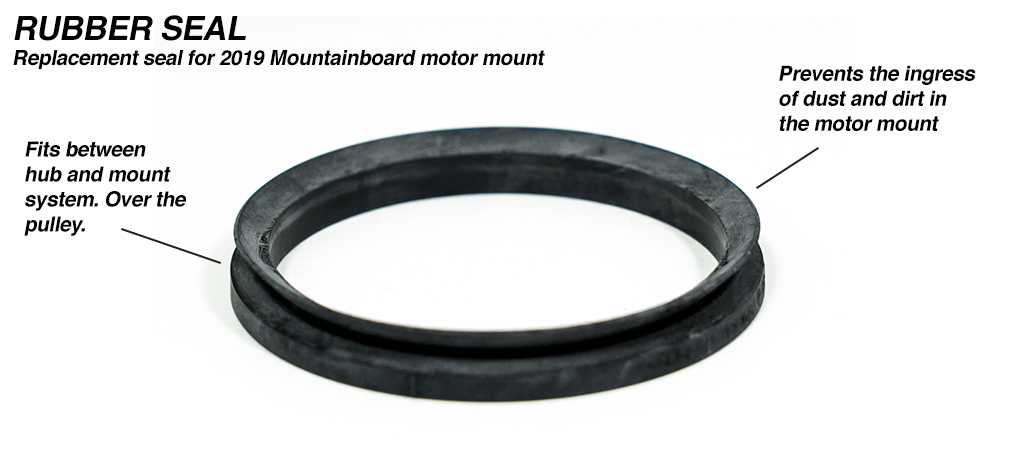 Mountainboard  Motor Mount V-Ring TUB Seals - Fits both BELT & SPUR Gear Drive Motor Mounts