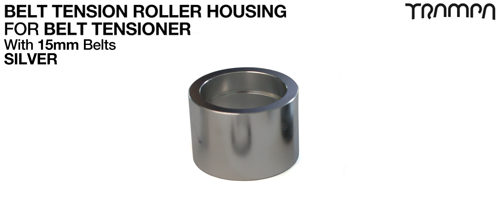 OPEN BELT DRIVE Belt Tensioning System for 15mm Belts - SILVER 