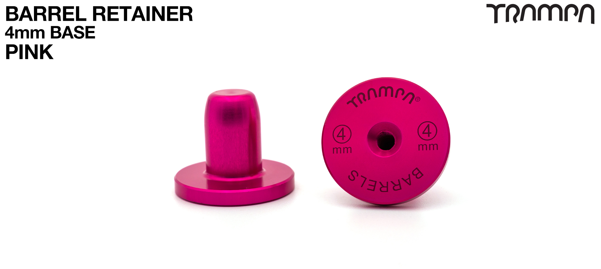 PINK 4mm Barrel RETAINER 